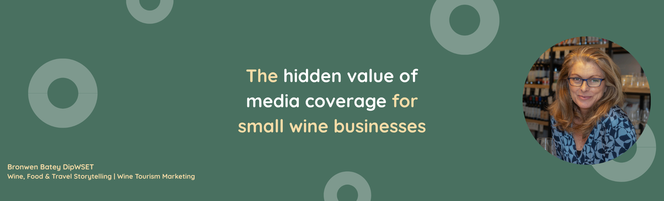 The hidden value of media coverage for small wine businesses